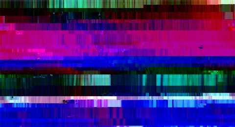 Trendy glitch pattern on dark background. Modern style vector. Abstract Stock Illustration