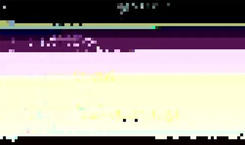 Trendy glitch pattern on dark background. Modern style vector. Abstract Stock Illustration