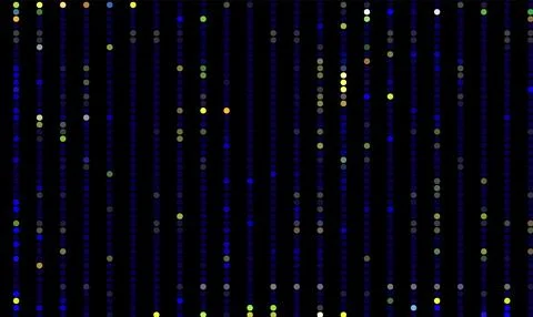 Trendy glitch pattern on dark background. Modern style vector Stock Illustration