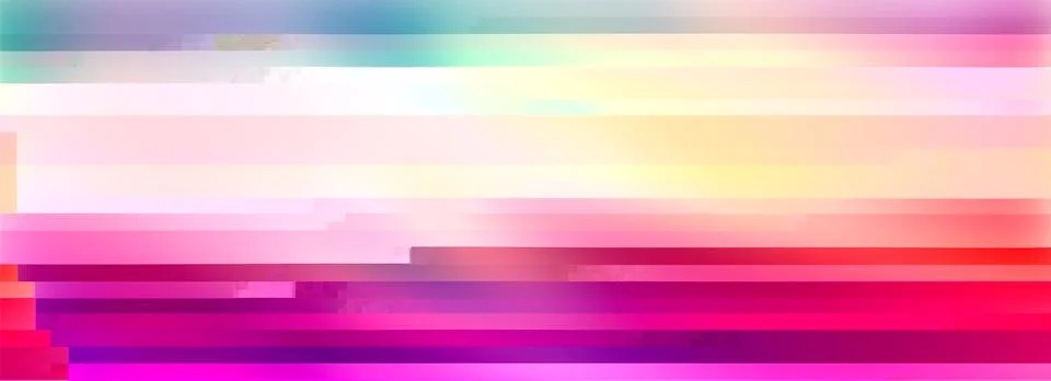 Trendy glitch pattern on dark background. Abstract geometric elements Stock Illustration