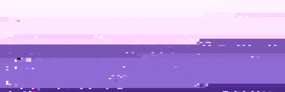 Trendy glitch pattern on dark background. Abstract geometric elements Illustrazione stock