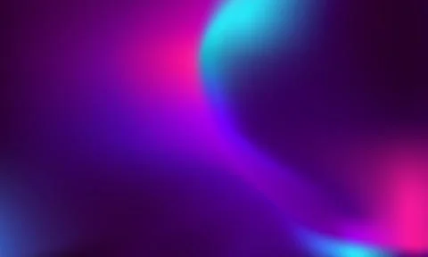 Trendy gradient background, colourful abstract liquid shape design template.. Stock-Illustration