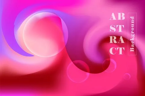 Trendy gradient background with vibrant colors concept Stock Illustration