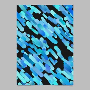 Trendy gradient diagonal stripe pattern page background template Ilustração Stock