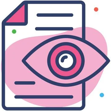 A trendy hand drawn icon representing digital marketing promotion Stock Illustration