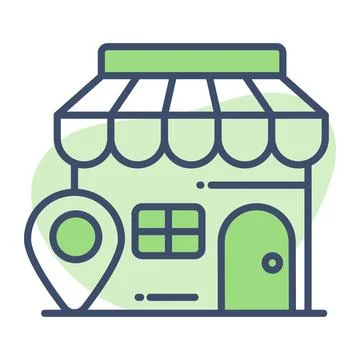 A trendy hand drawn icon representing digital marketing promotion Illustrazione stock