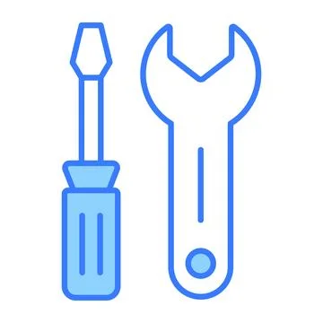 A trendy hand drawn icon showing binary data storage sync. Stock Illustration