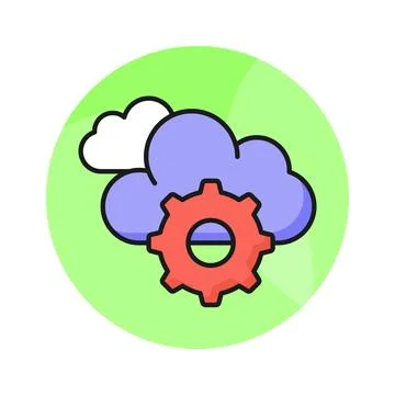 Trendy isometric illustration of study timer for managing academic deadline 스톡 일러스트