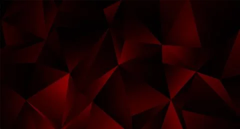 Trendy Low Poly Black Background for Your Business and Advertising Stock Illustration