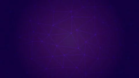 Trendy Low Poly Triangles on Dark Purple BG Stock-Illustration