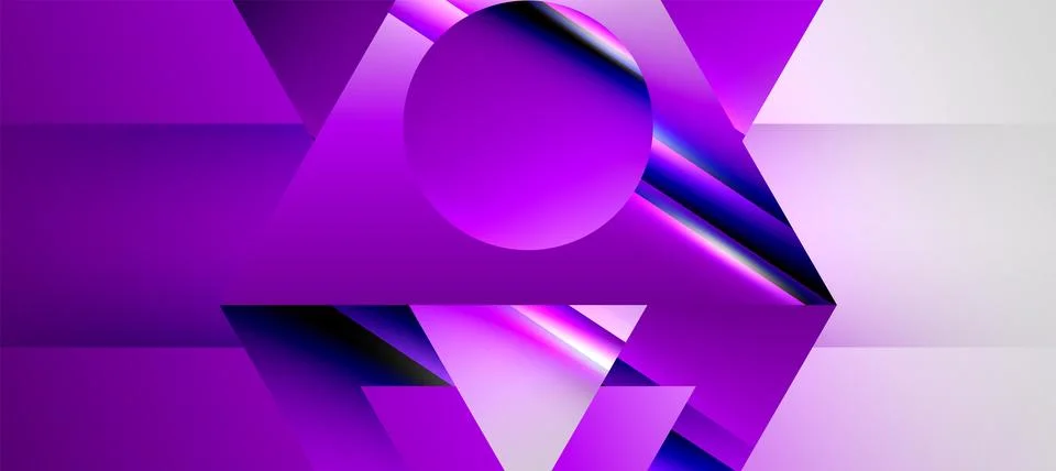 Trendy minimal geometric composition abstract background. Shadow lines and 库存插图