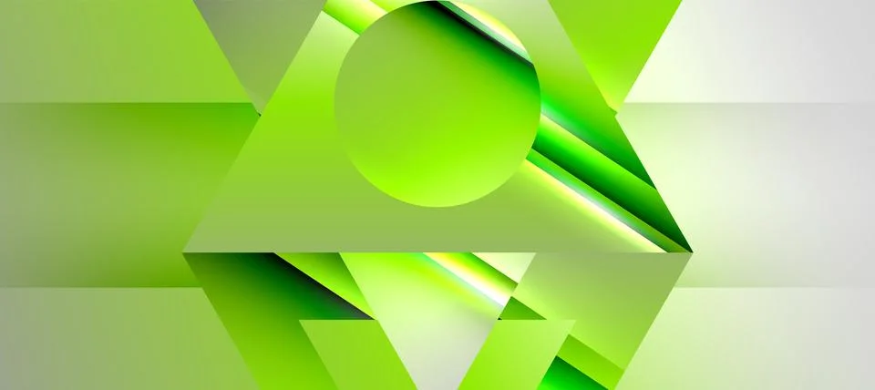 Trendy minimal geometric composition abstract background. Shadow lines and イラスト素材