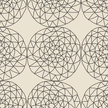 Trendy minimalist seamless pattern with abstract creative hand drawn composition 스톡 일러스트