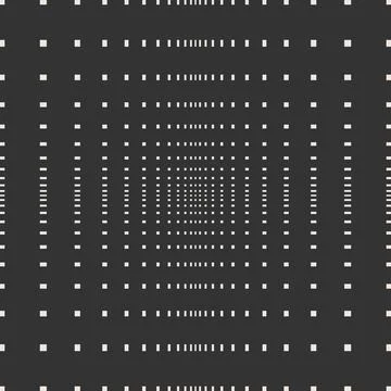 Trendy minimalist seamless pattern with abstract creative hand drawn composition Stock Illustration