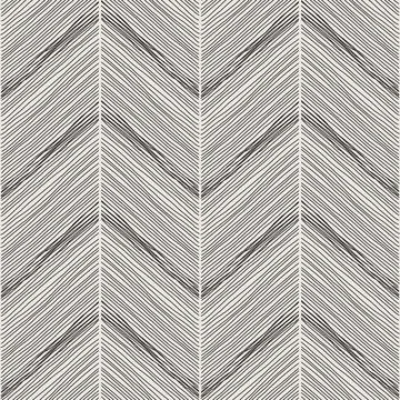 Trendy minimalist seamless pattern with abstract creative hand drawn composition Stock Illustration