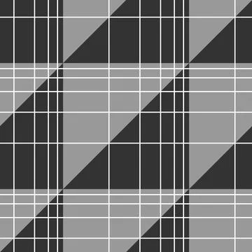 Trendy minimalist seamless pattern with abstract creative geometric composition Stock Illustration