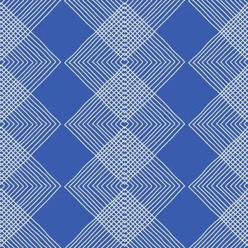 Trendy minimalist seamless pattern with abstract creative hand drawn composition Illustrazione stock
