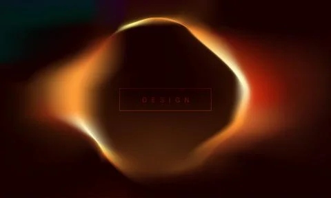 Trendy minimalistic fluid blurred gradient background. colourful abstract l.. Stock Illustration