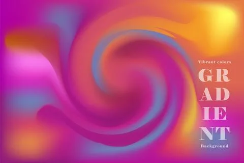 Trendy modern grainy gradient vibrant abstract background vector Stock Illustration