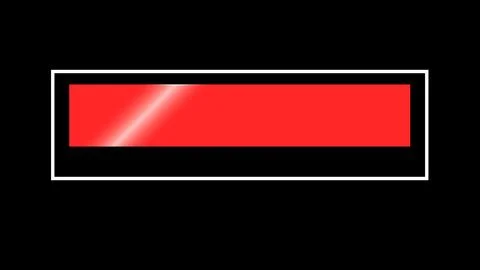 Trendy modern stylish lower third intro infographic title bar motion graphic Stock Illustration