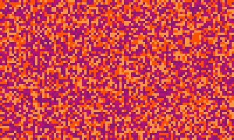 Trendy mosaic-style pattern with structured geometry. A vibrant, colourful .. Stock Illustration