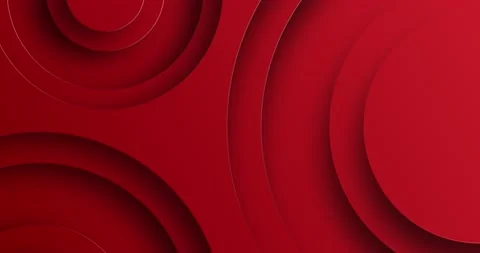 Trendy motion graphics background. 3d circular shape red animated motion gr.. 스톡 동영상 224699514