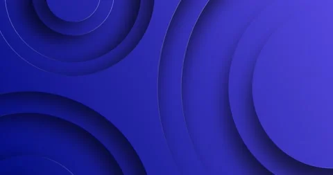 Trendy motion graphics background. 3d circular shape navy blue animated mot.. Stock Footage 224699523