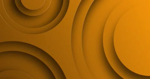 Trendy motion graphics background. 3d circular orange animated motion graph.. Vídeos de archivo 224699540