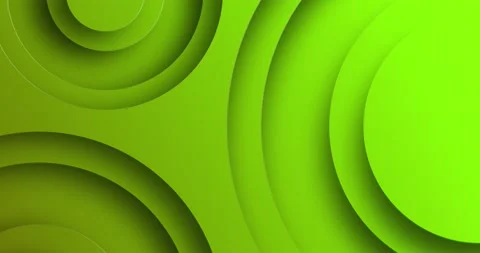 Trendy motion graphics pattern. 3d circular shape parrot green animated mot.. Vídeos de archivo 224699511