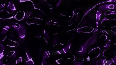 Trendy multicolored iridescent texture of wavy vibrant surface with ripples Video stock 150260596