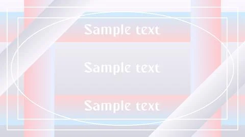 Trendy pastel gradient vector background with white frames. With place for text. Stock Illustration
