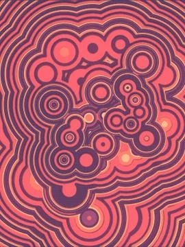 Trendy pattern with holographic waves background 3d rendering iridescent surface Stock Illustration