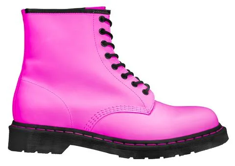 Trendy Pink Boot Stock Photos
