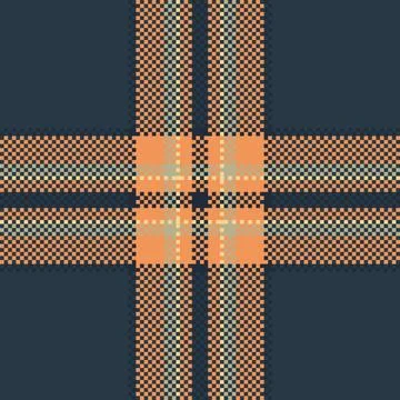 Trendy plaid design featuring vibrant hues and stylish grid symmetry. Excel.. Stock Illustration