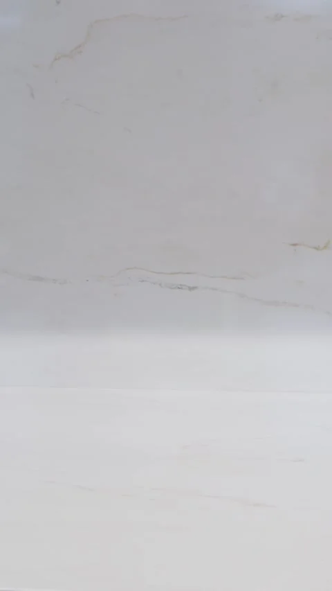 Trendy quartz white stone with luxury marble background texture. Kitchen Stock Footage 323875656