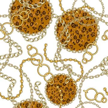 Trendy repeating pattern Stock Illustration