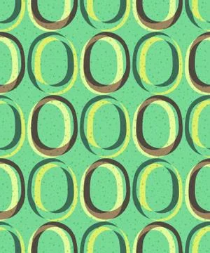 Trendy retro seamless pattern Stock Illustration