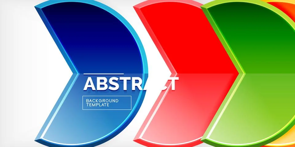 Trendy round shapes with triangular angle design element. Vector Illustration 스톡 일러스트