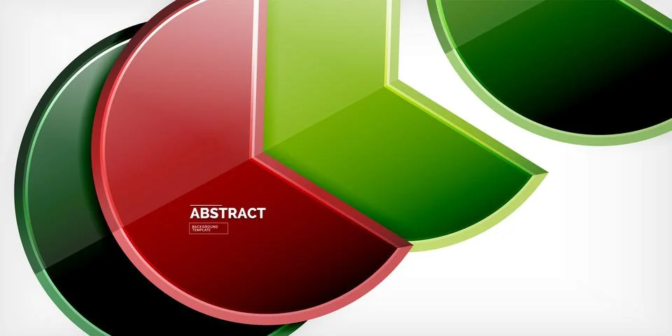 Trendy round shapes with triangular angle design element. Vector Illustration Ilustração Stock