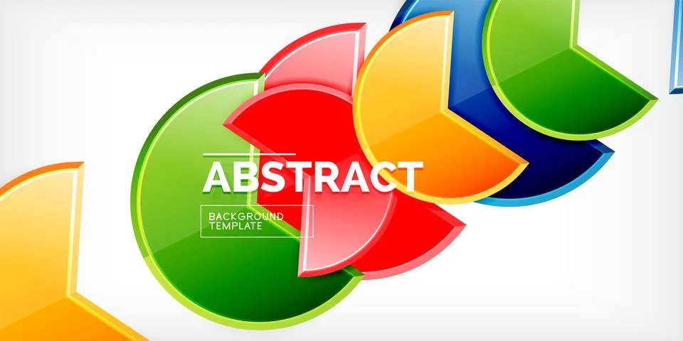 Trendy round shapes with triangular angle design element. Vector Illustration 스톡 일러스트