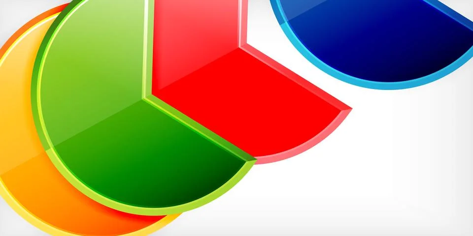 Trendy round shapes with triangular angle design element. Vector Illustration Illustrazione stock