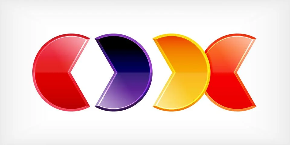 Trendy round shapes with triangular angle design element. Vector Illustration Stock Illustration