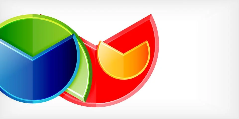 Trendy round shapes with triangular angle design element. Vector Illustration Illustrazione stock