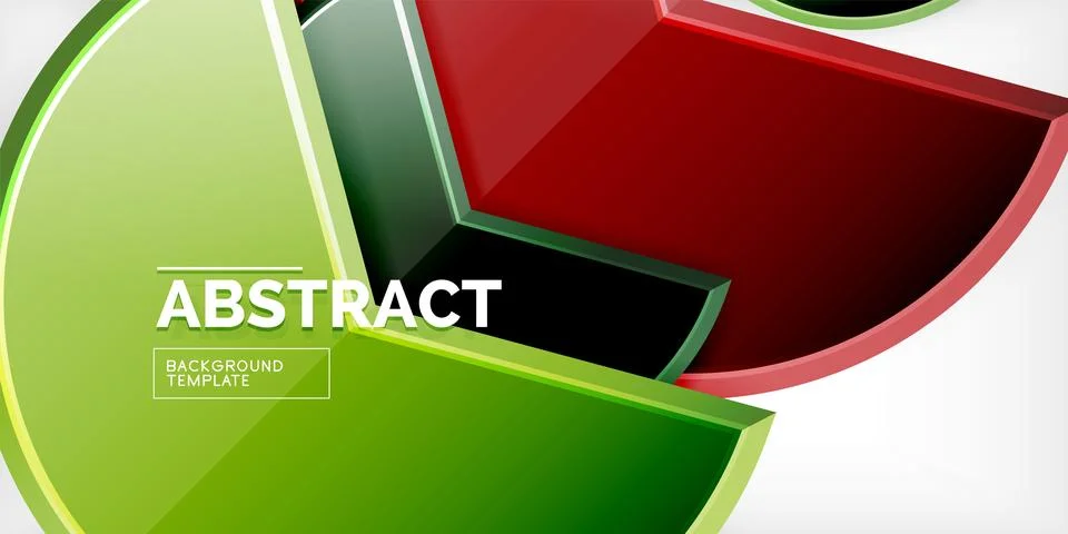 Trendy round shapes with triangular angle design element. Vector Illustration Stock Illustration