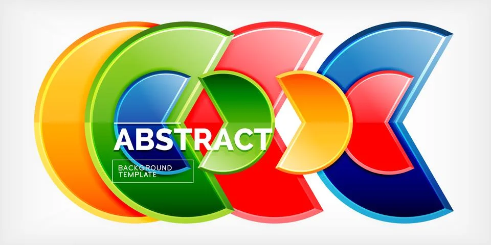 Trendy round shapes with triangular angle design element. Vector Illustration 스톡 일러스트