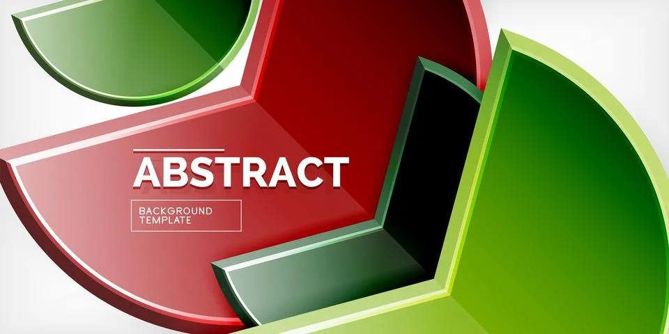 Trendy round shapes with triangular angle design element. Vector Illustration Ilustração Stock