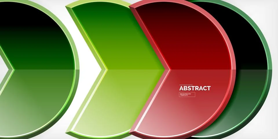Trendy round shapes with triangular angle design element. Vector Illustration 스톡 일러스트