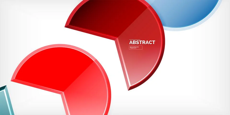 Trendy round shapes with triangular angle design element. Vector Illustration 스톡 일러스트