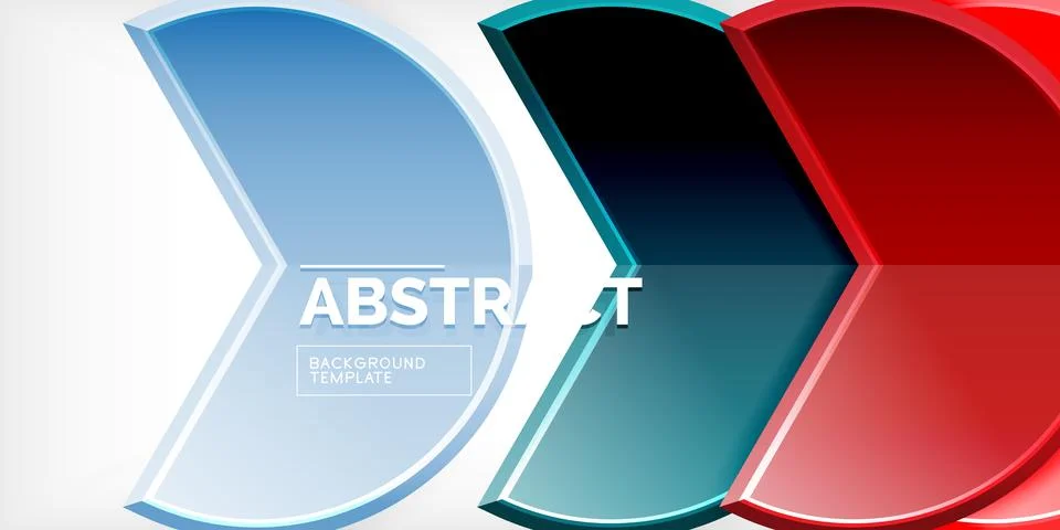 Trendy round shapes with triangular angle design element. Vector Illustration Ilustração Stock