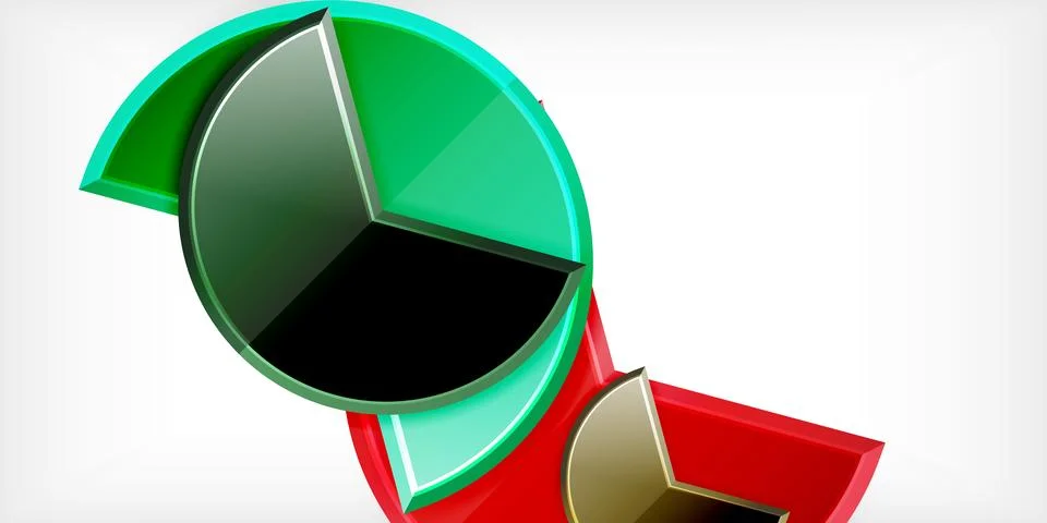 Trendy round shapes with triangular angle design element. Vector Illustration 스톡 일러스트